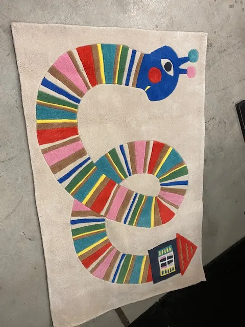 Zofia Rostad Designer Rug. Escargot Rigolo 110/170cm