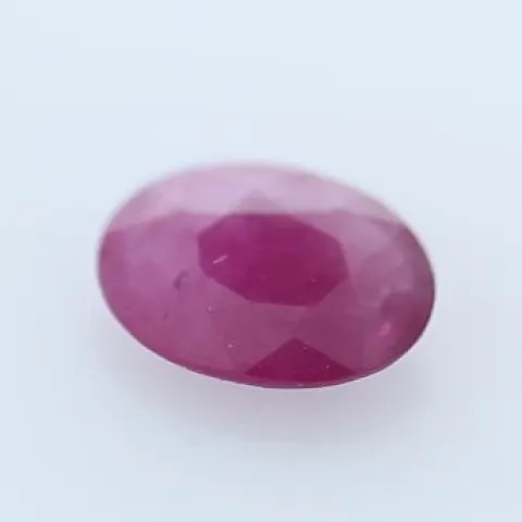 Loose Oval Burmese Ruby 1.01