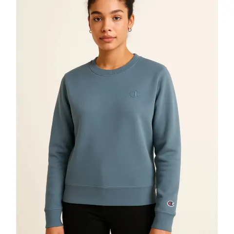 10 x Pale Blue Champion Long Sleeve Sweater - RRP £480.00