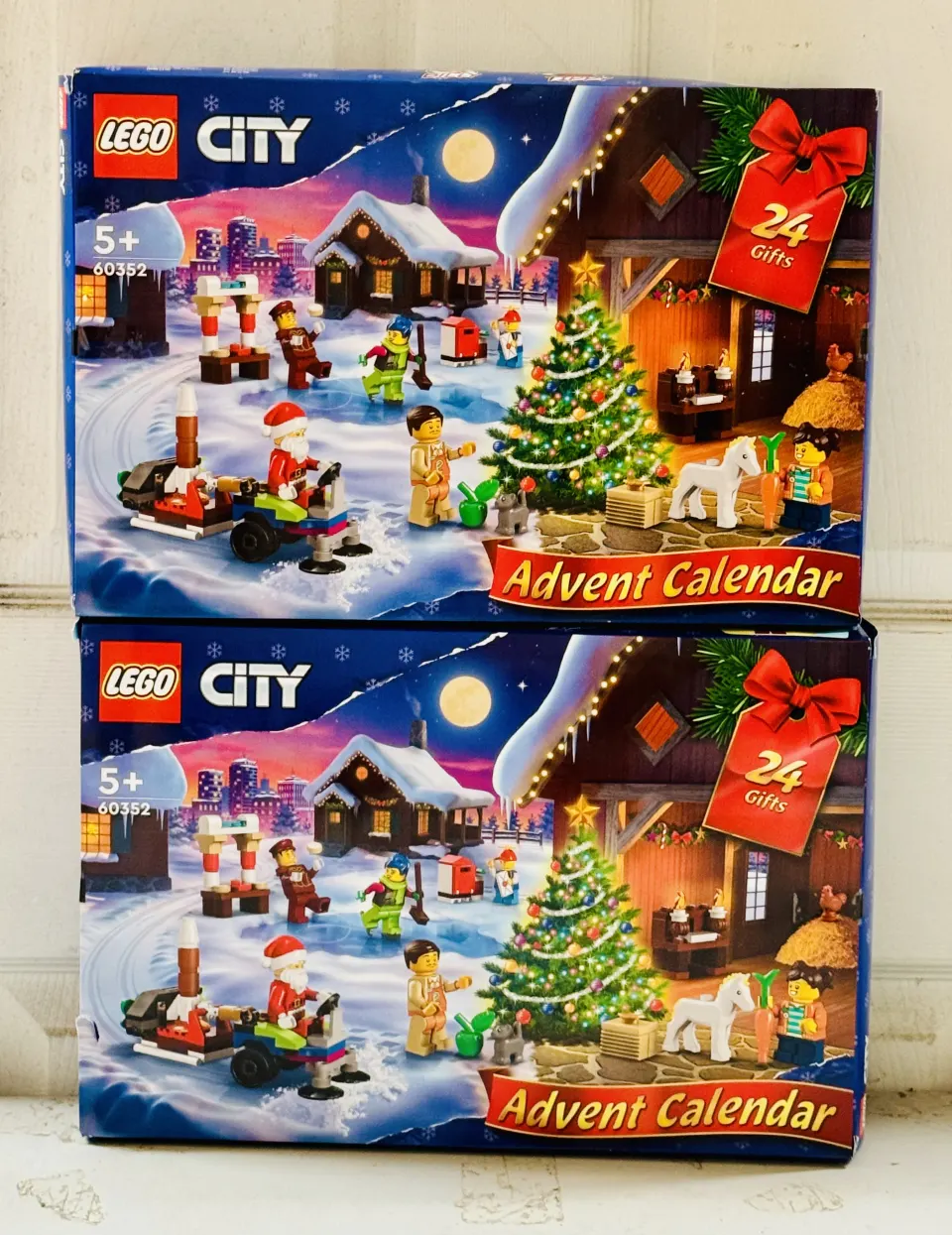 2 x Lego City Advent Calendar 2022 Set 60352  New Sealed Boxes