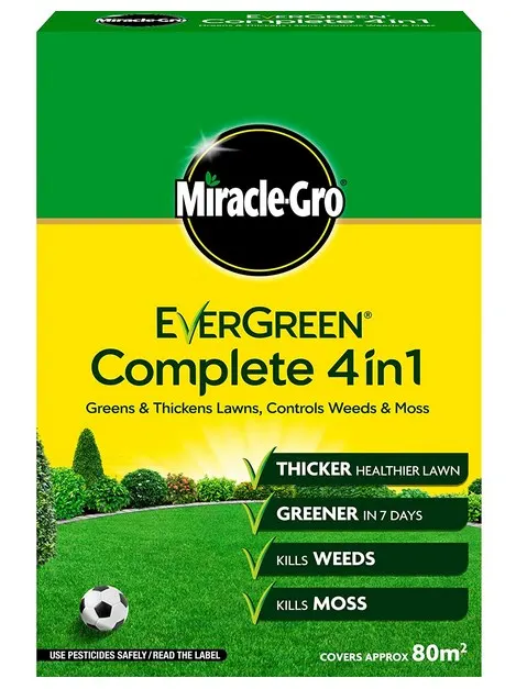 (110/6H) Lot RRP £226. 25x Garden Lawn Items. 5x Miracle Gro Evergreen Complete 4 In 1 RRP £10 Each