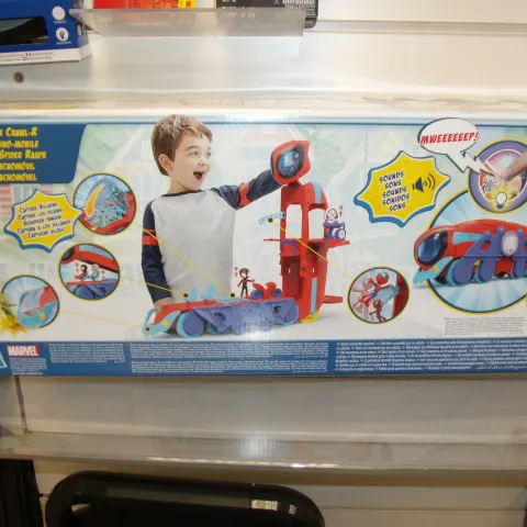 1pc x Spiderman Go Spidey Crawl set mrsp £49.99 -Brand new sealed