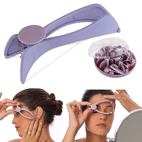 3 x Slique hair threaders. Face & Body hair threading systems. Rrp £24