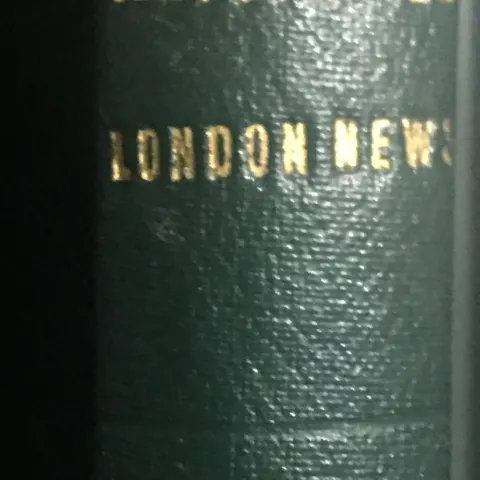 Original Illustrated London News Bound Vintage Edition 1962 July-Sept.