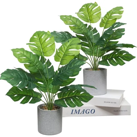 Artificial Potted Plant Pair x 4