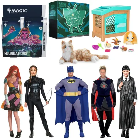 Pallet of Fancy Dress Costumes, Toys & Collectables - RRP £4,847.52