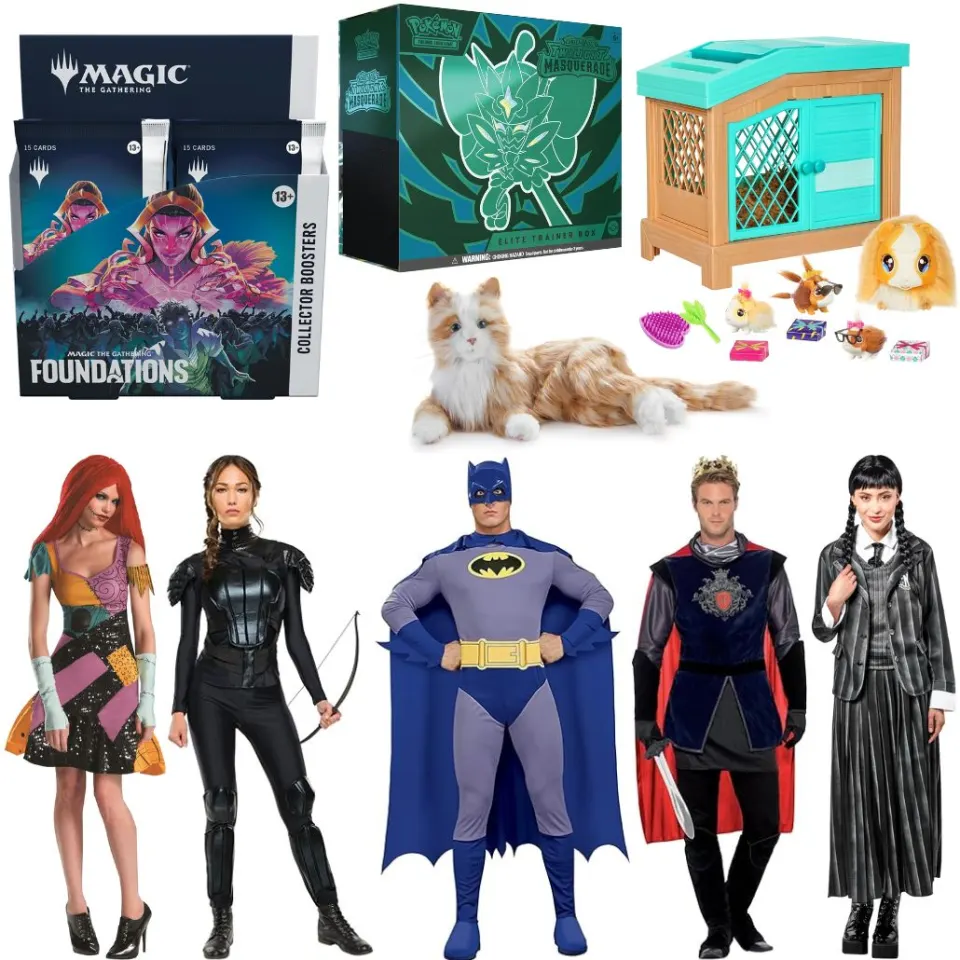 Pallet of Fancy Dress Costumes, Toys & Collectables - RRP £4,847.52