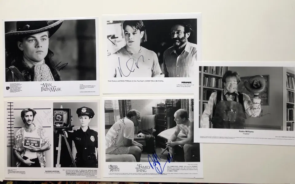 HOLLYWOOD ACTORS; Nicholas Cage, Leonardo DiCaprio, Matt Damon, James Earl Jones & more