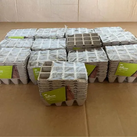 Bulk Lot - 13 Seeding tray sets (156trays) New RRP £2.99 a set