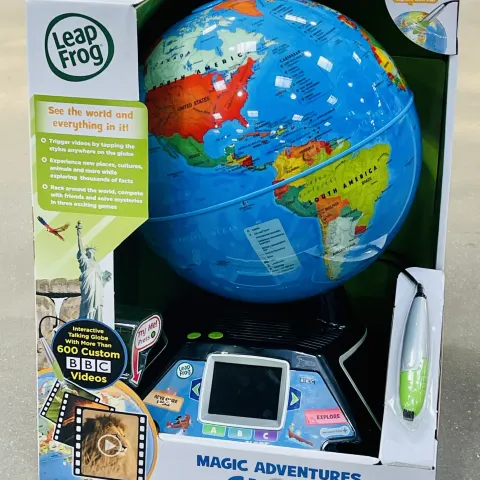 VTech LeapFrog Magic Adventures Interactive Globe New Sealed Box