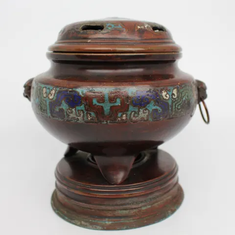 Antique Chinese Bronze Incense Burner