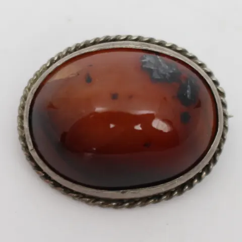 Vintage Stone Brooch