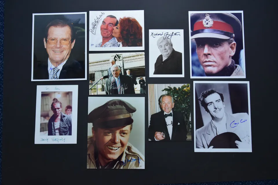 Film Actors Original Signatures