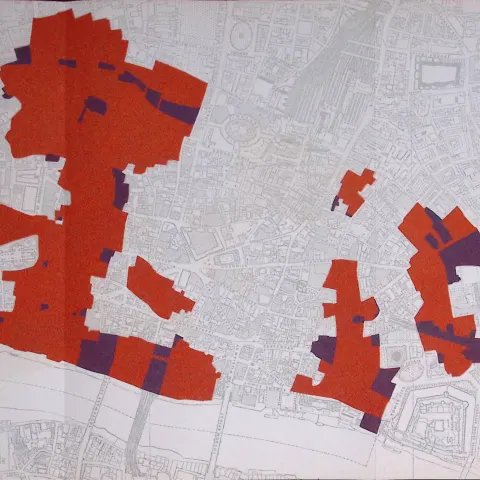The City of London Proposed Reconstruction Development Plans After World War 2 Damage-1
