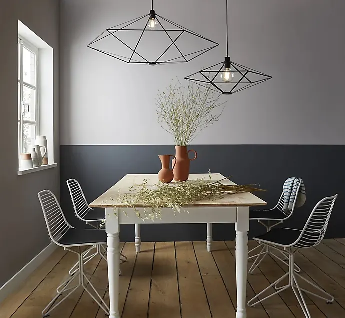 GoodHome Heyka Black Pendant ceiling light, (Dia)610mm RRP £29.99