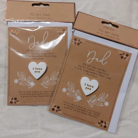 Wedding Token for Dad