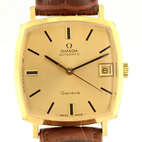 Omega/Geneve - Automatic - Date - Gentlemen's Steel Wristwatch