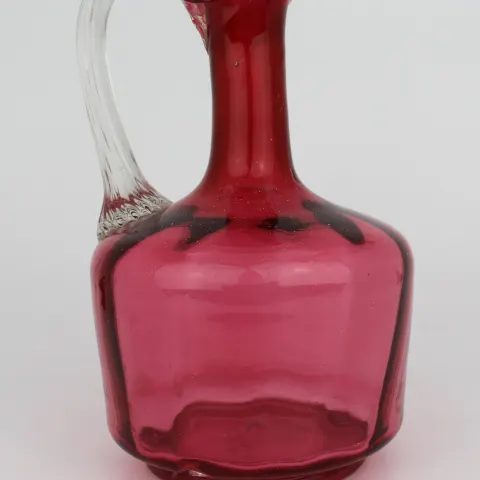 Victorian Cranberry Glass Jug