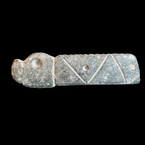 Antiquities: Pre Colombian Dragon Ornament, Ecuador