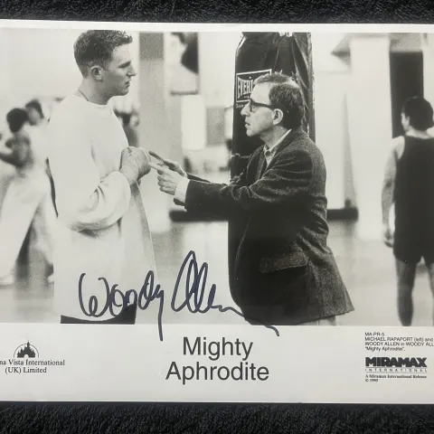 Woody Allen Signed