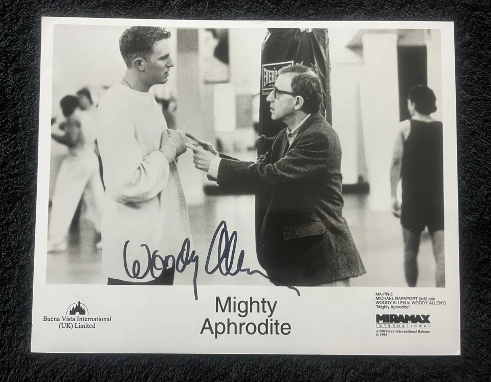 Woody Allen Signed