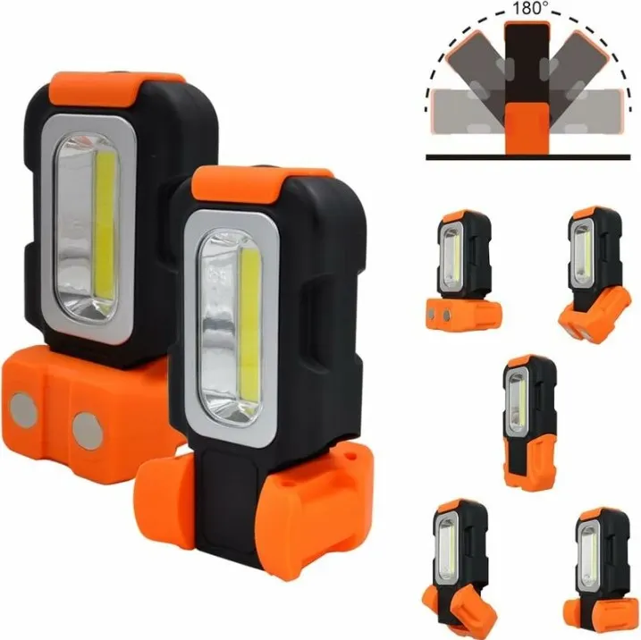 3w Led Task Light With Hook And Angle Direction