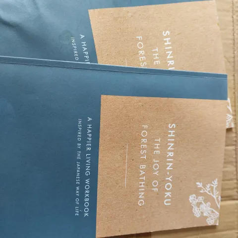 Paperchase Shinrin Workbooks Several boxes RRP £500. Total more than 100 books