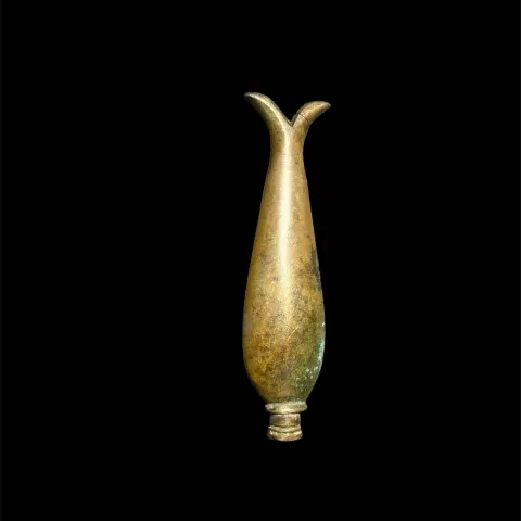 Post Medieval Islamic Brass Perfume Bottle