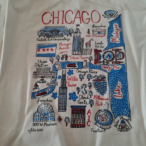 Paperchase Chicago Bag x 4 RRp £40