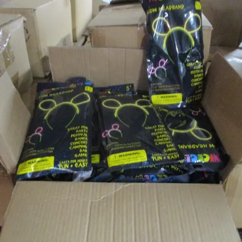 100 Pcs Brand New Headband Glowstick Party Set - 100cs In Lot