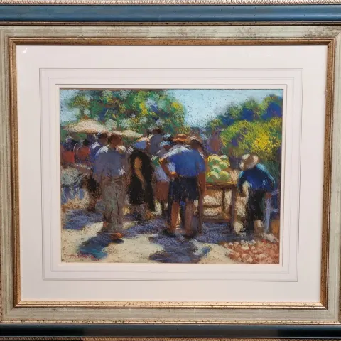 Original Pastel by John Mackie.