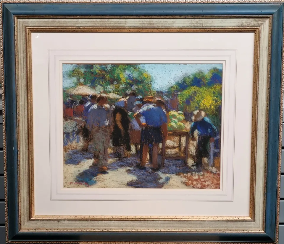 Original Pastel by John Mackie.