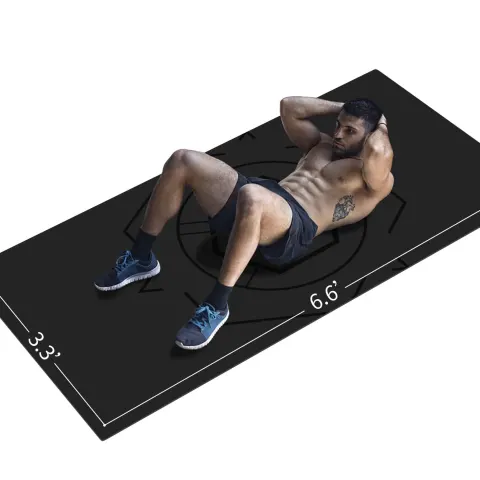 Extra Size TPE Yoga Mat for Men Non Slip Mat for Workout RRP £49.99 18c
