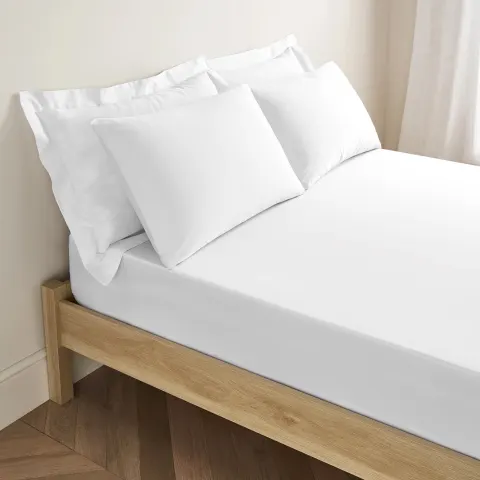 Single Brushed Microfibre Deep Fitted Sheet – Soft Easy Care Bedding