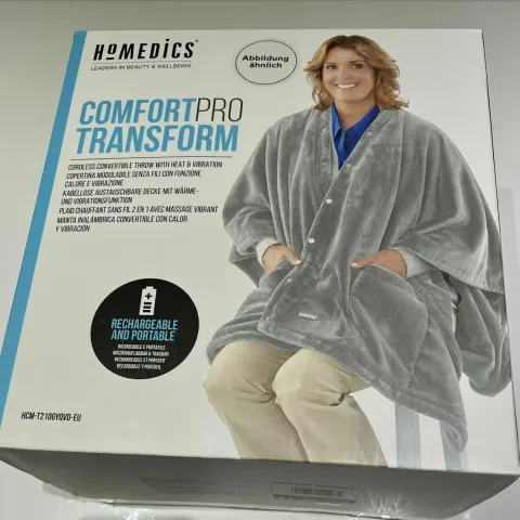 HoMedics Comfort Pro Transform Throw with Vibrating Massage