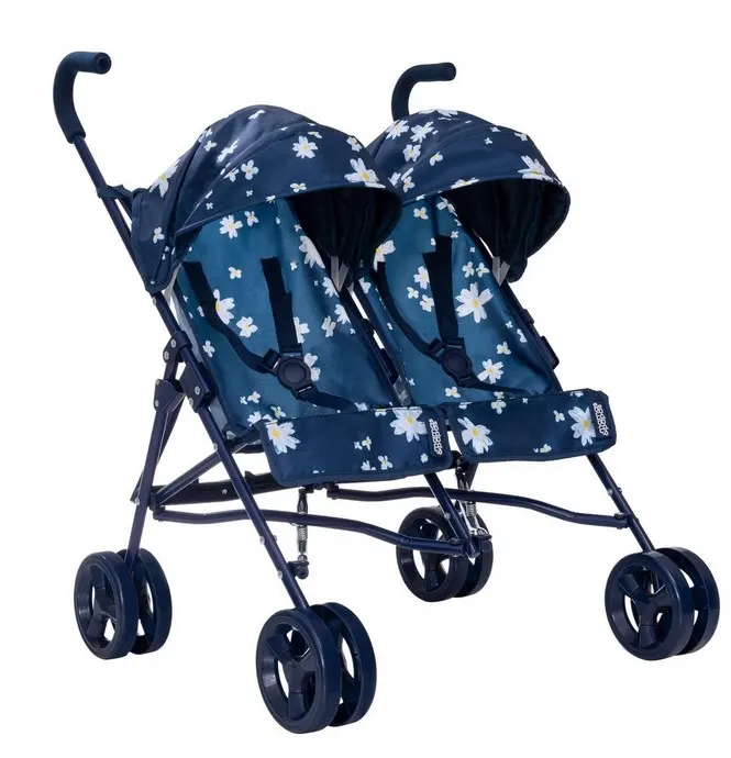 (137/Mez) Lot RRP £139. 3x Items. 1x Mama & Papas Junior Twin Cruise Stroller RRP £45. 1x Graco Jun