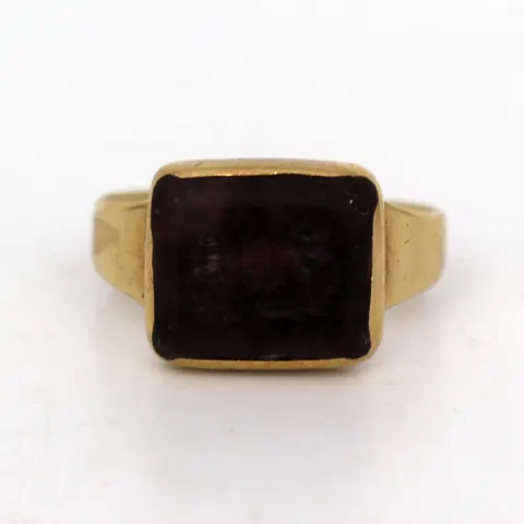 Vintage 9ct Gold Seal Ring