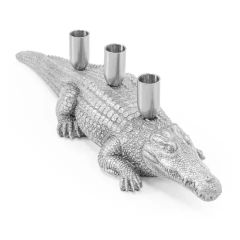 Crocodile Candle Holder