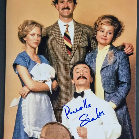 Prunella Scales Original Signature