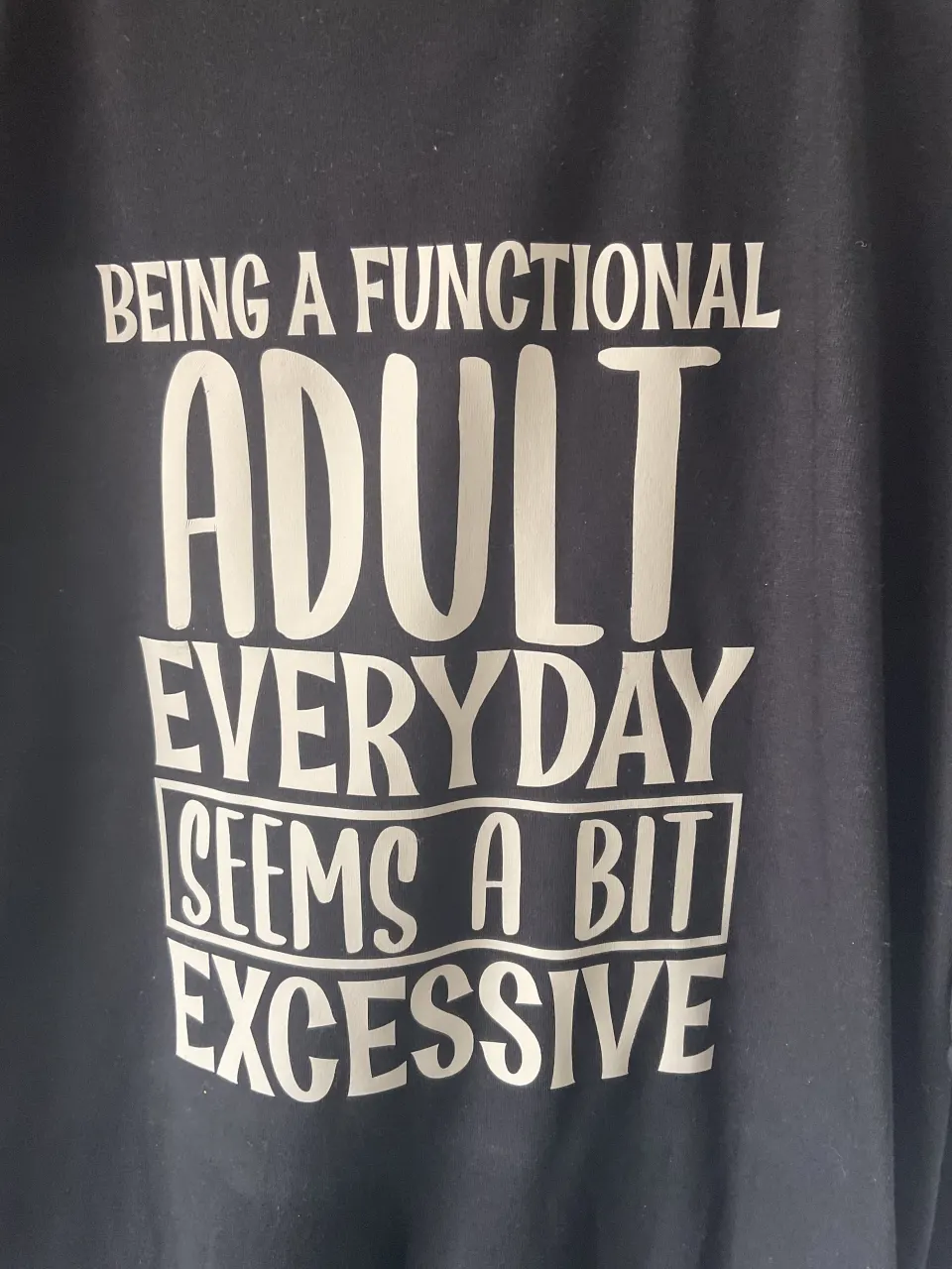 Brand New Funny Slogan T-Shirt  Large