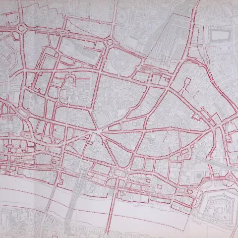 The City of London Proposed Reconstruction Development Plans After World War 2 Damage-8