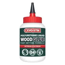 Evo-Stik 5-Minute PU D4 Waterproof Wood Adhesive Gel Clear 500ml