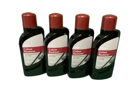4 x 500ml bottles of Tesco/CarPlan Colour Restorer