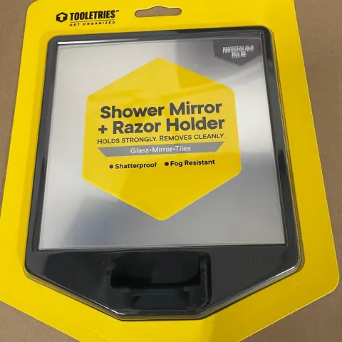 Tooletries The Joseph Mirror And Razor Holder Set, Charcoal x24. Est Retail Value £360