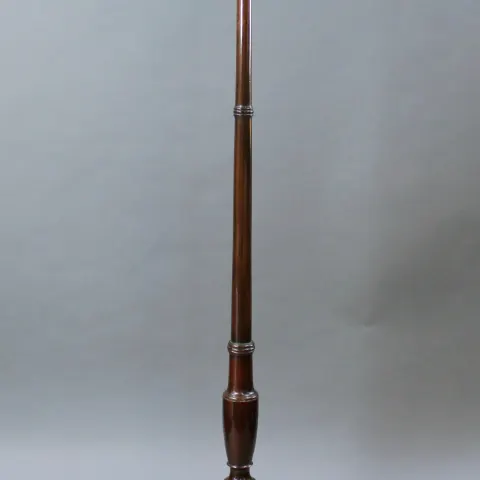 Antique Slender Georgian Mahogany Pedestal