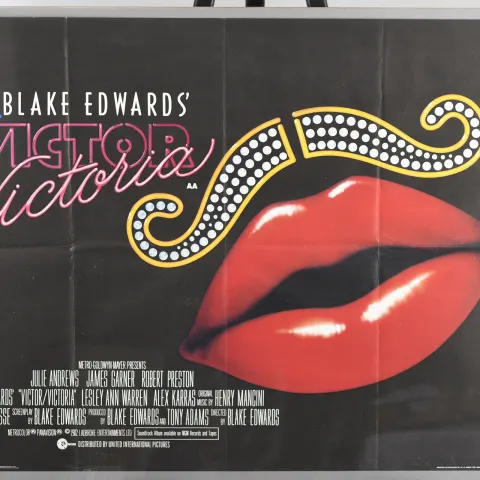 Original "Victor/Victoria" Cinema Poster