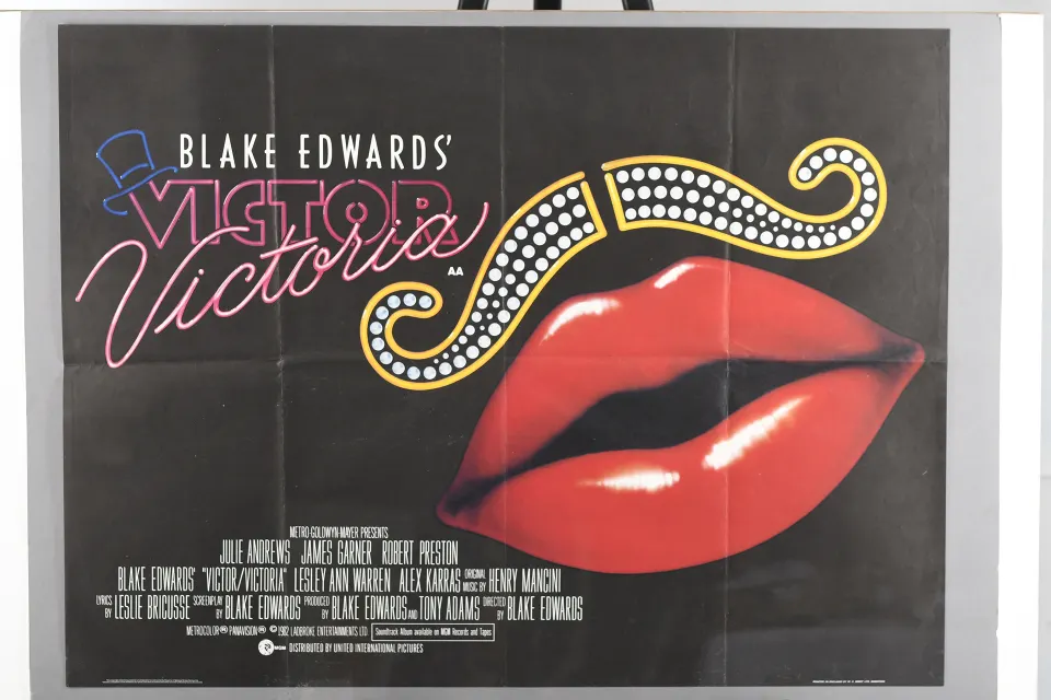 Original "Victor/Victoria" Cinema Poster