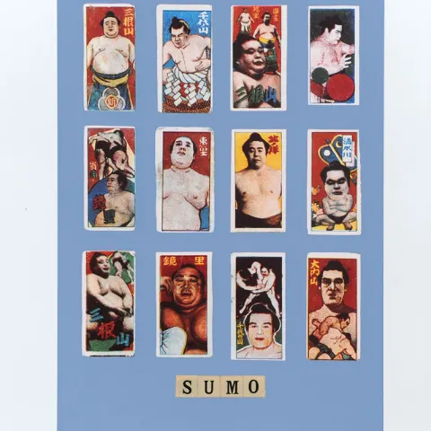 Sir Peter Blake RA Beatles Fame Original 1991 Set S Is For Sumo Wrestling Free Post Worldwide