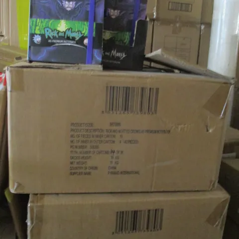 20 Pcs Rick and Morthy Premium Quality Hardback Notebook In Retail Display Unit - RRP £7.99/unit