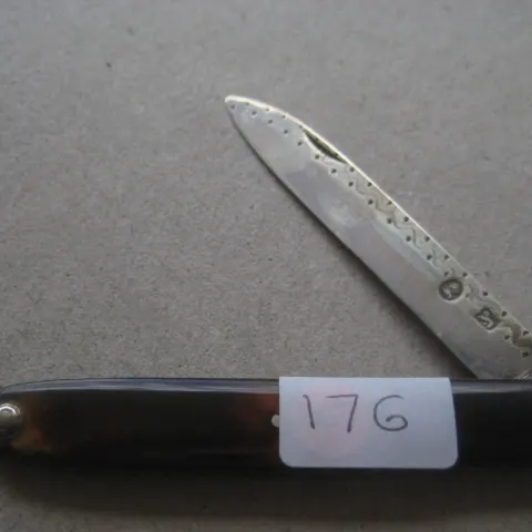 George III Silver Bladed Folding Fruit Knife